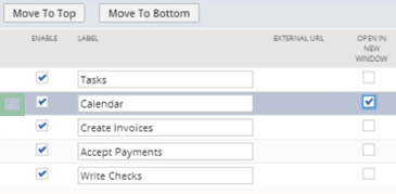 netsuite remove shortcut